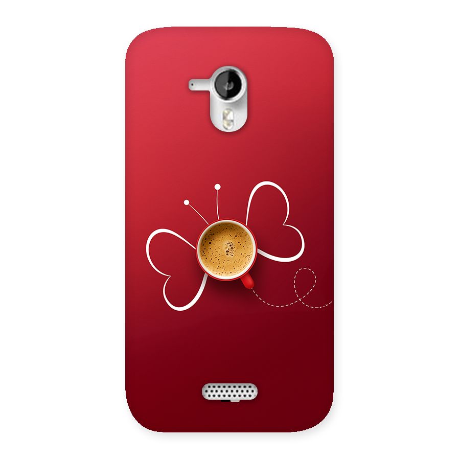 Flying Tea Back Case for Canvas HD A116