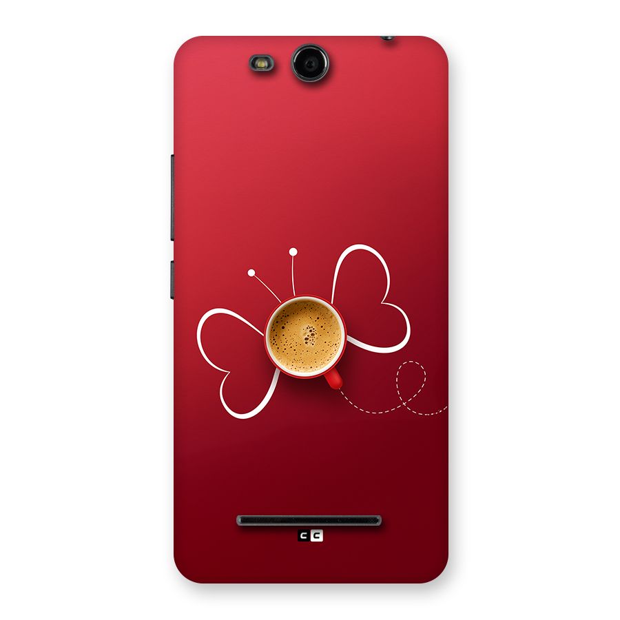 Flying Tea Back Case for Canvas Juice 3 Q392