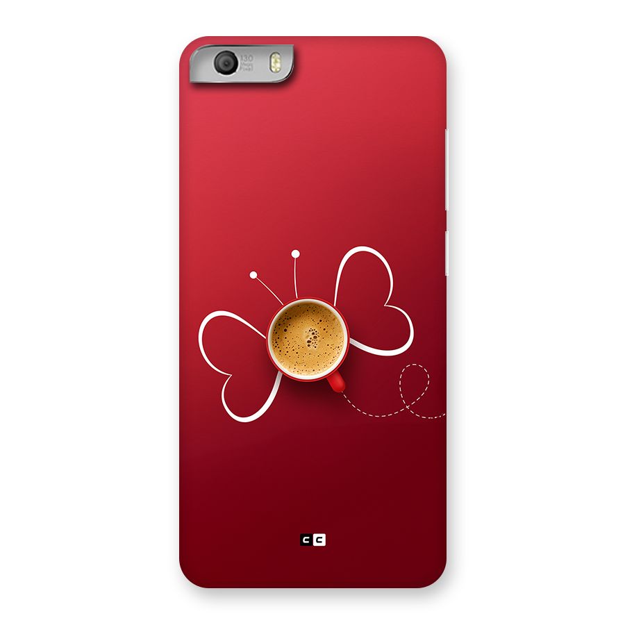 Flying Tea Back Case for Canvas Knight 2