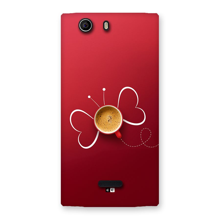 Flying Tea Back Case for Canvas Nitro 2 E311