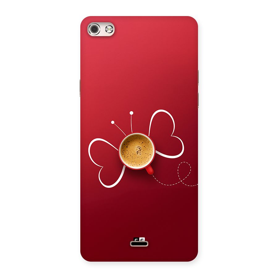 Flying Tea Back Case for Canvas Silver 5