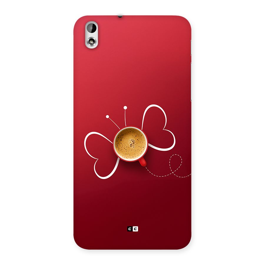 Flying Tea Back Case for Desire 816g