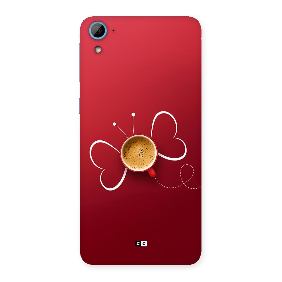 Flying Tea Back Case for Desire 826