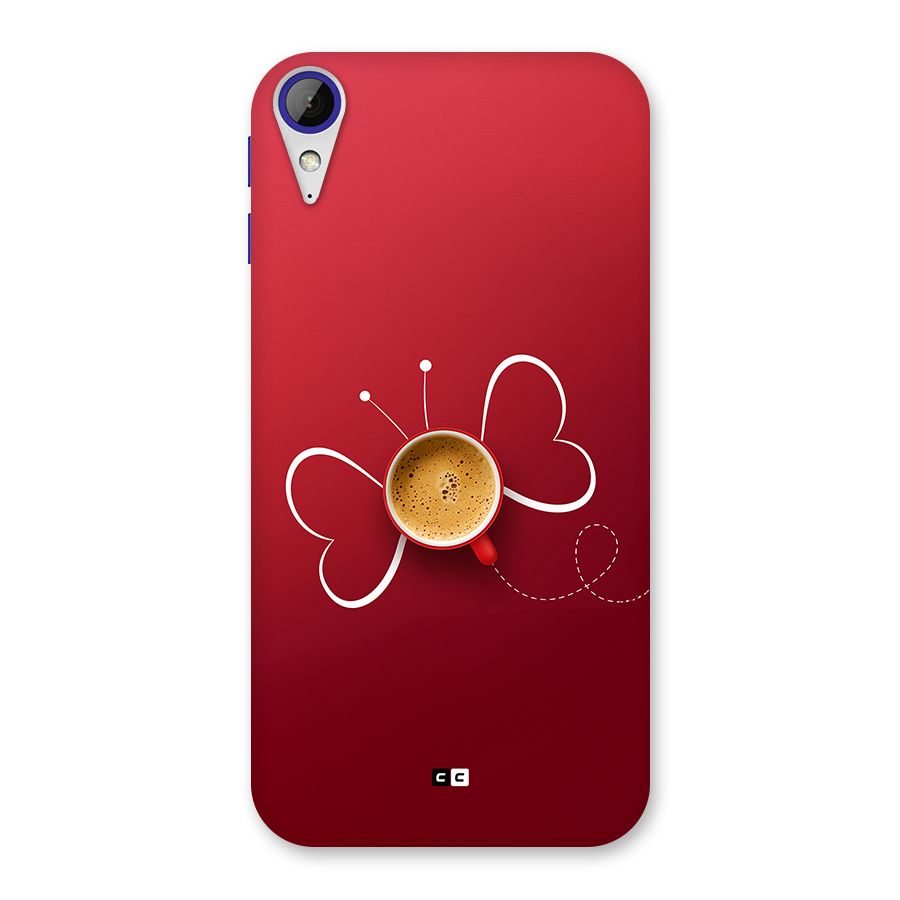 Flying Tea Back Case for Desire 830
