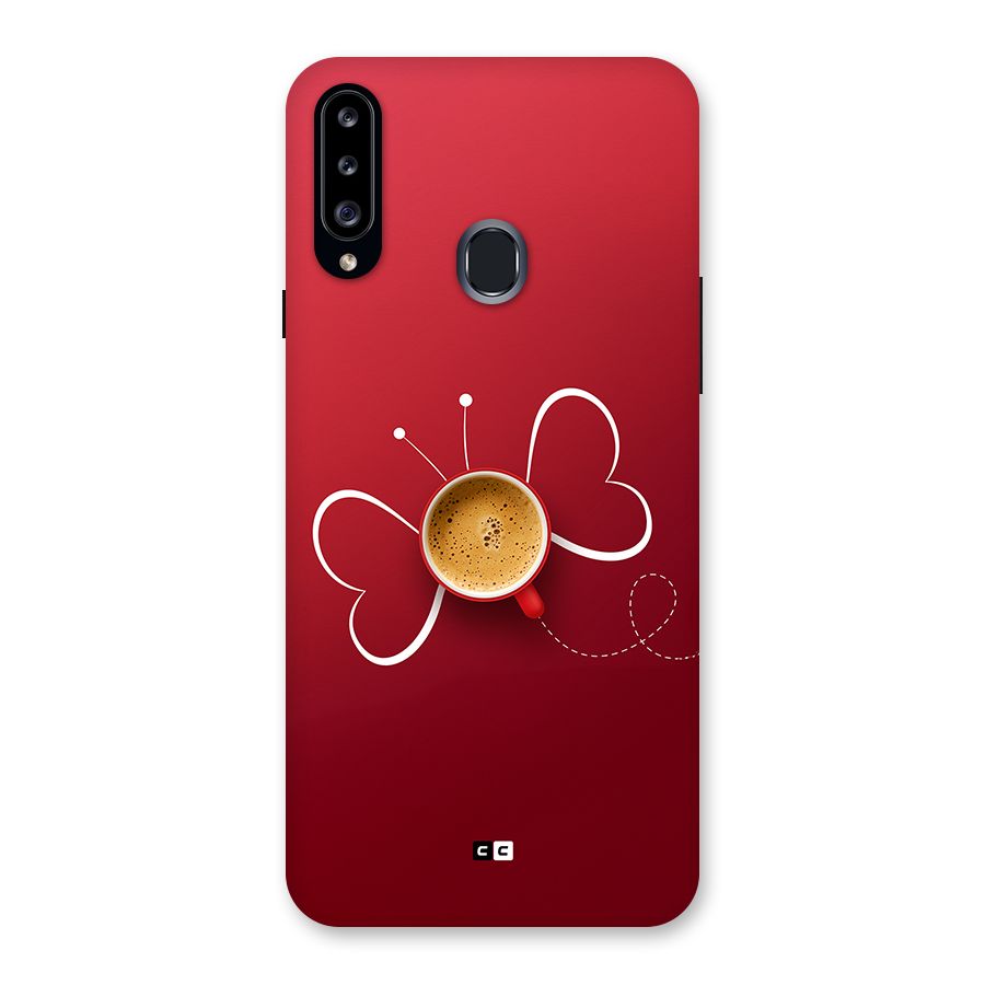 Flying Tea Back Case for Galaxy A20s
