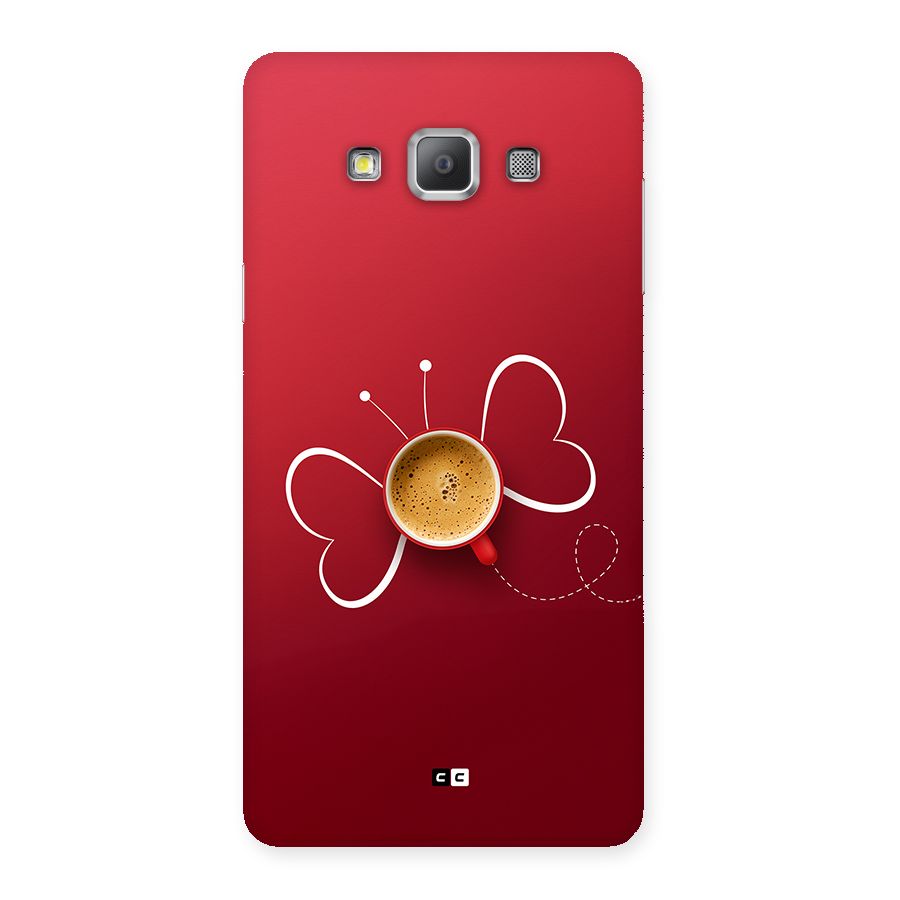 Flying Tea Back Case for Galaxy A7