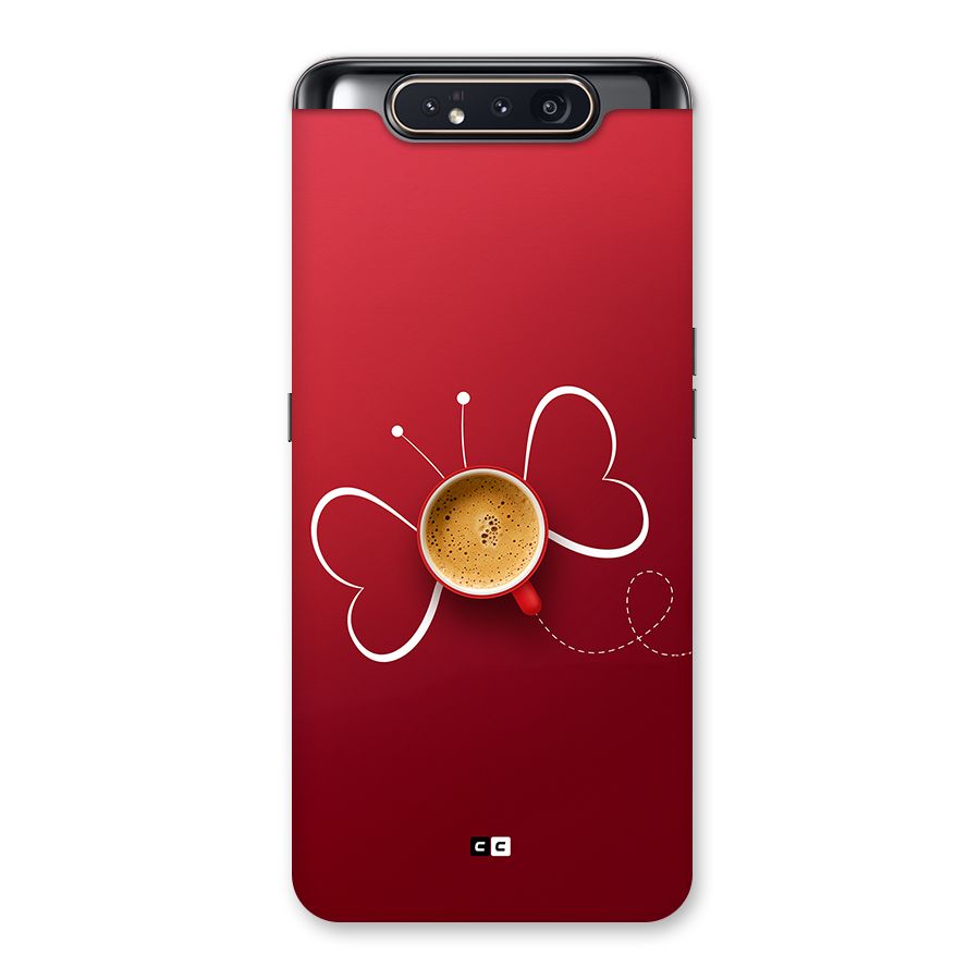 Flying Tea Back Case for Galaxy A80