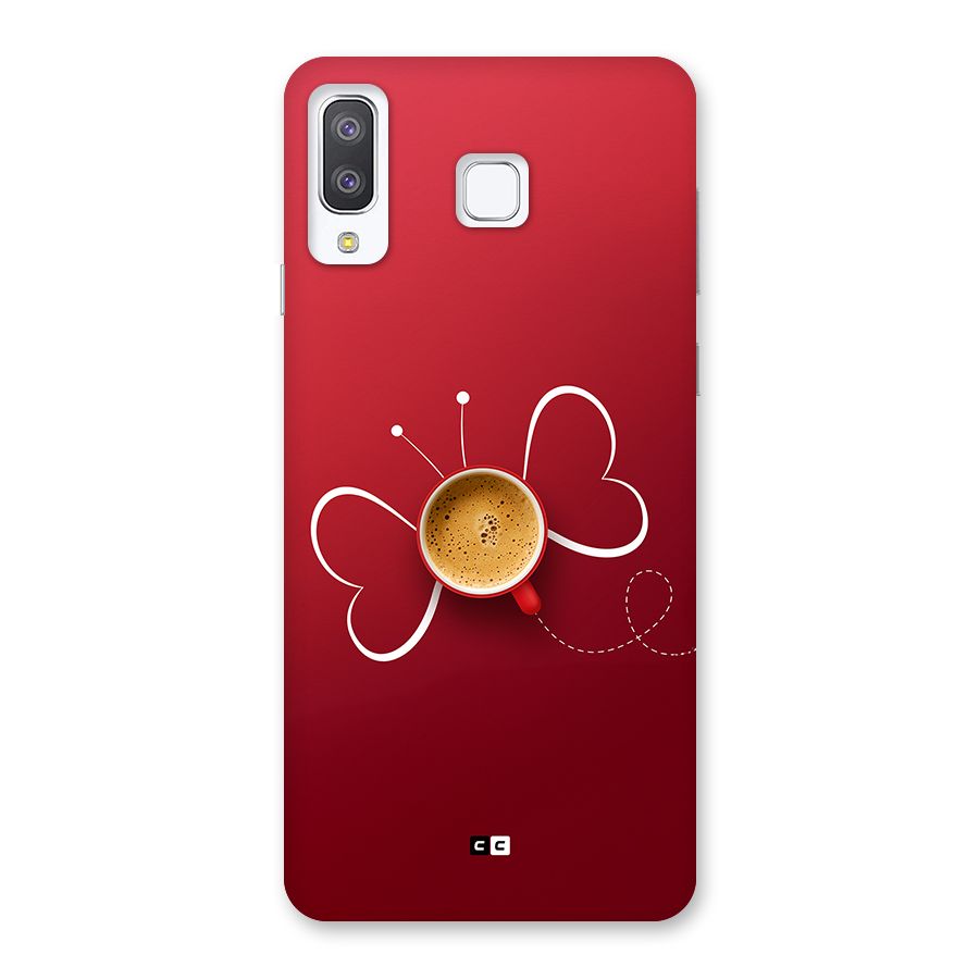Flying Tea Back Case for Galaxy A8 Star