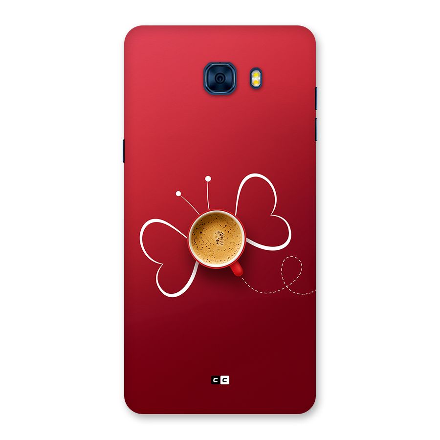 Flying Tea Back Case for Galaxy C7 Pro