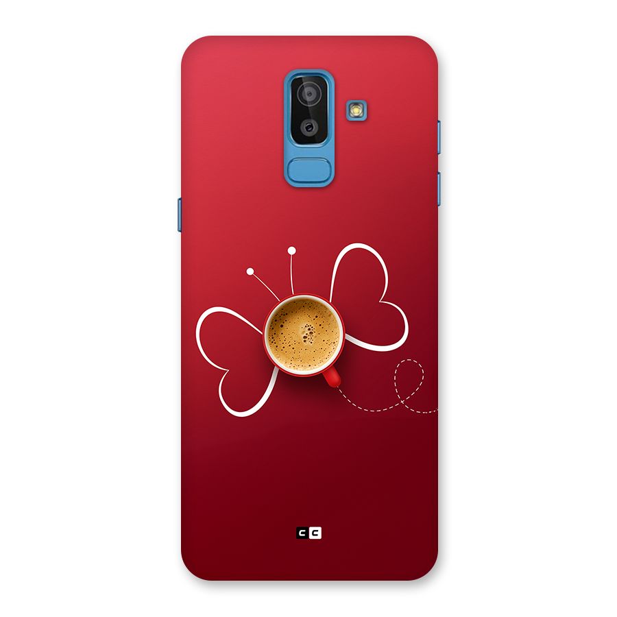 Flying Tea Back Case for Galaxy J8