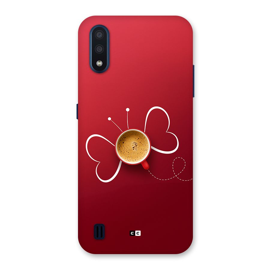 Flying Tea Back Case for Galaxy M01