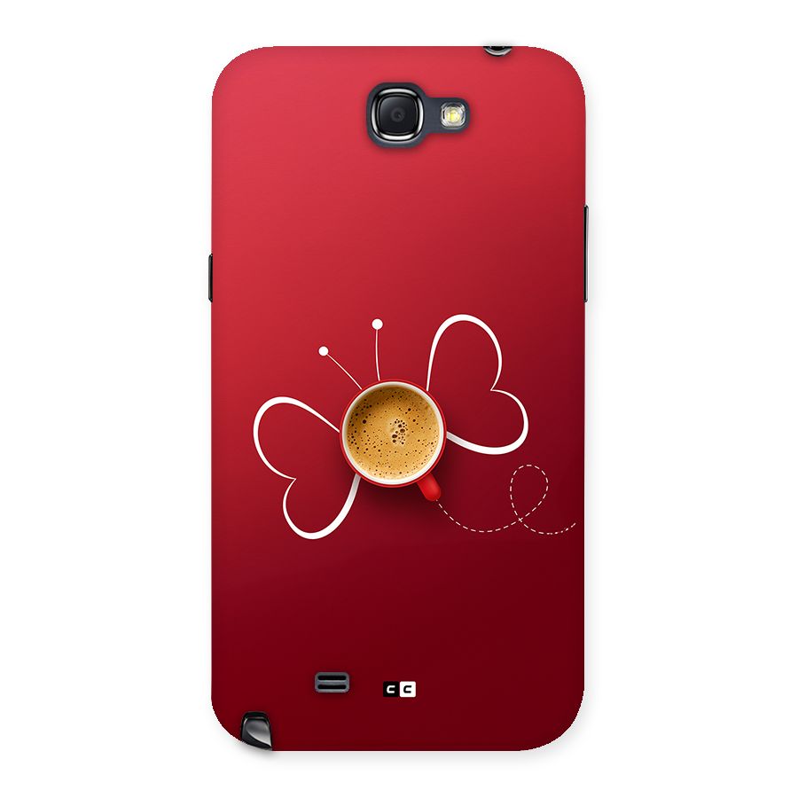 Flying Tea Back Case for Galaxy Note 2