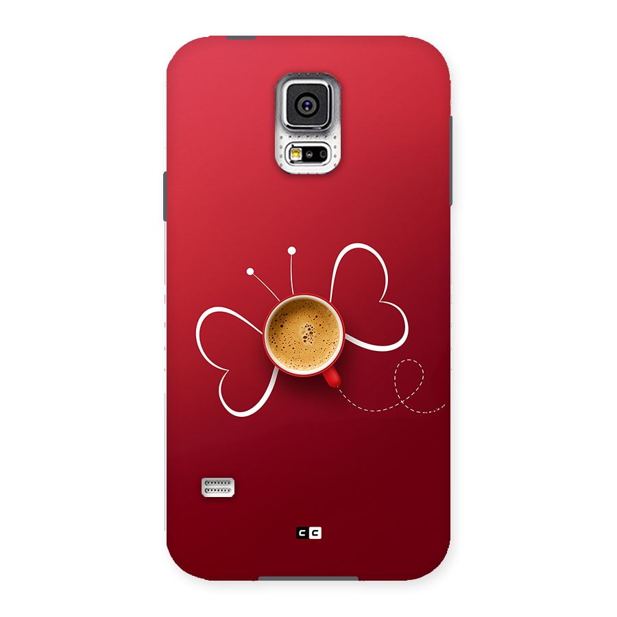 Flying Tea Back Case for Galaxy S5