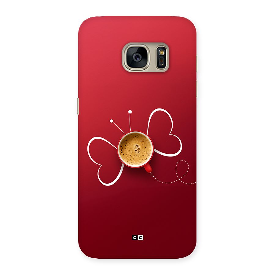 Flying Tea Back Case for Galaxy S7