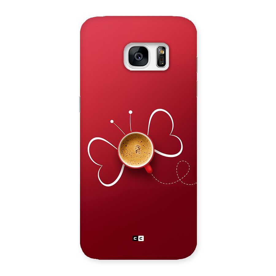 Flying Tea Back Case for Galaxy S7 Edge