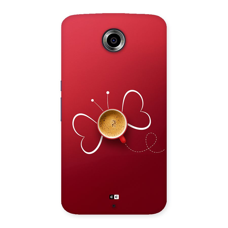Flying Tea Back Case for Google Nexus 6