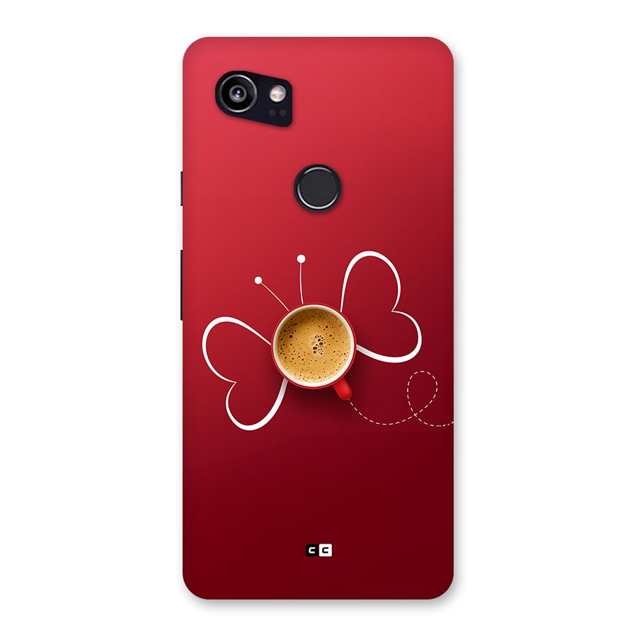Flying Tea Back Case for Google Pixel 2 XL
