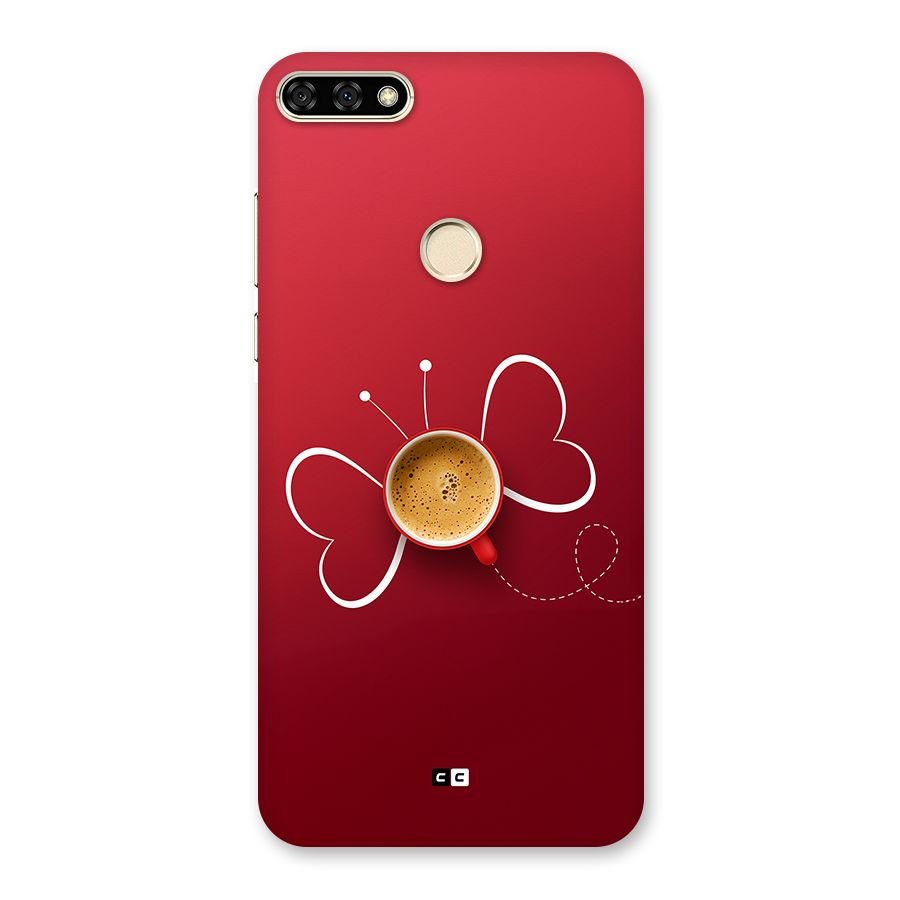 Flying Tea Back Case for Honor 7A