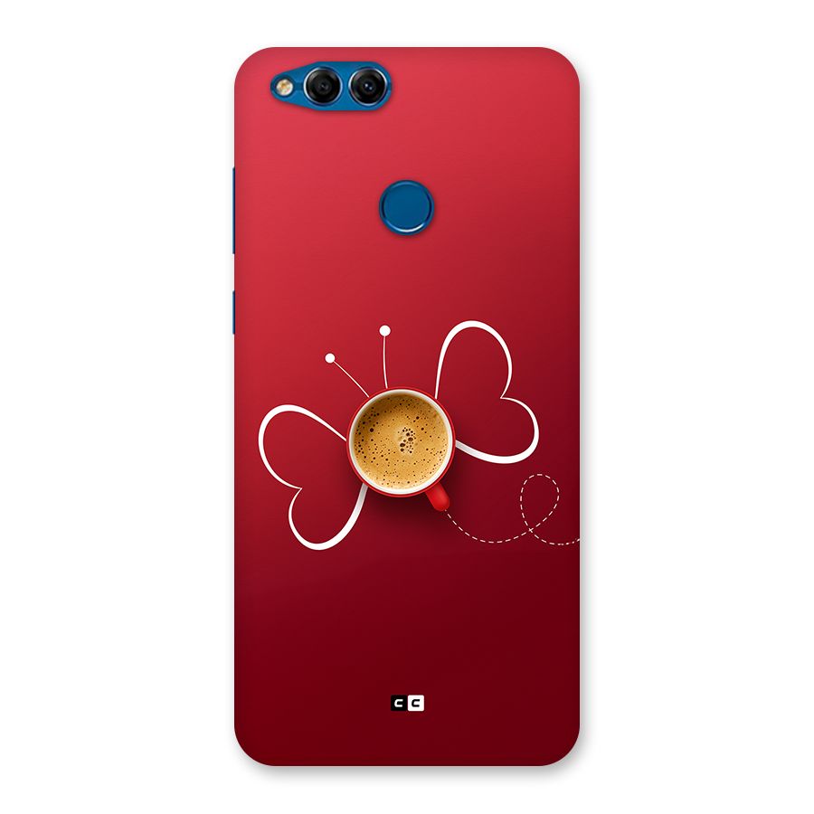 Flying Tea Back Case for Honor 7X