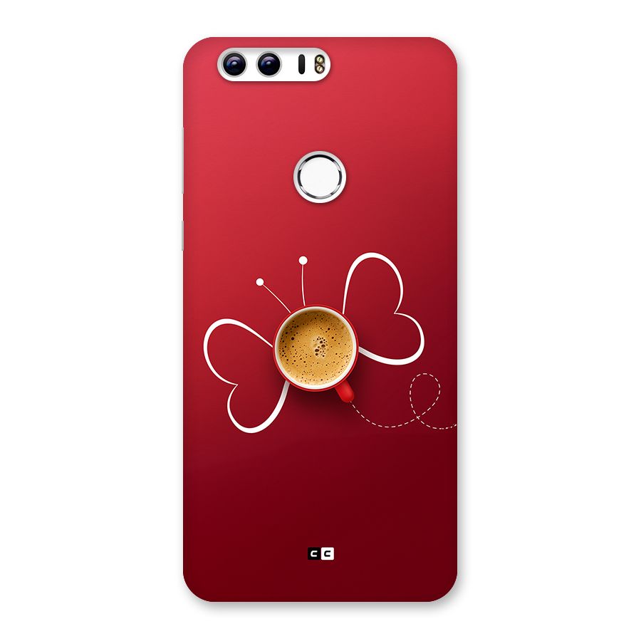 Flying Tea Back Case for Honor 8
