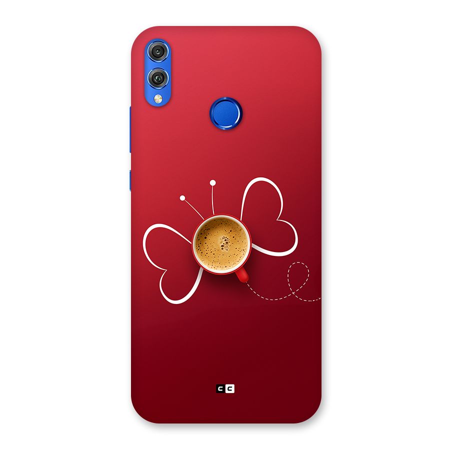 Flying Tea Back Case for Honor 8X