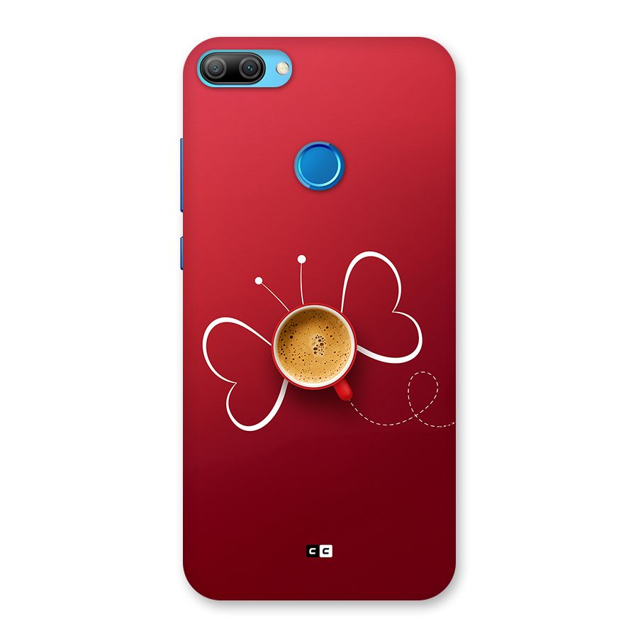 Flying Tea Back Case for Honor 9N