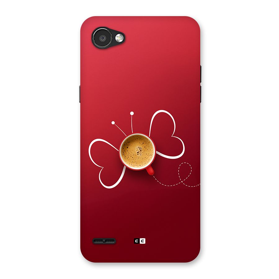 Flying Tea Back Case for LG Q6