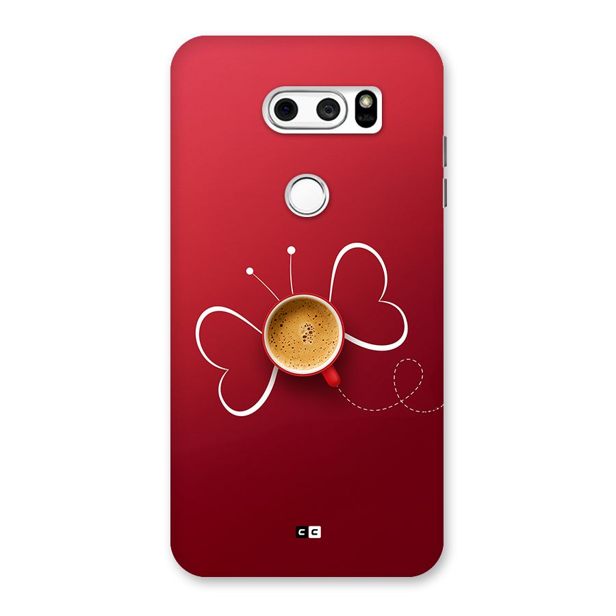 Flying Tea Back Case for LG V30