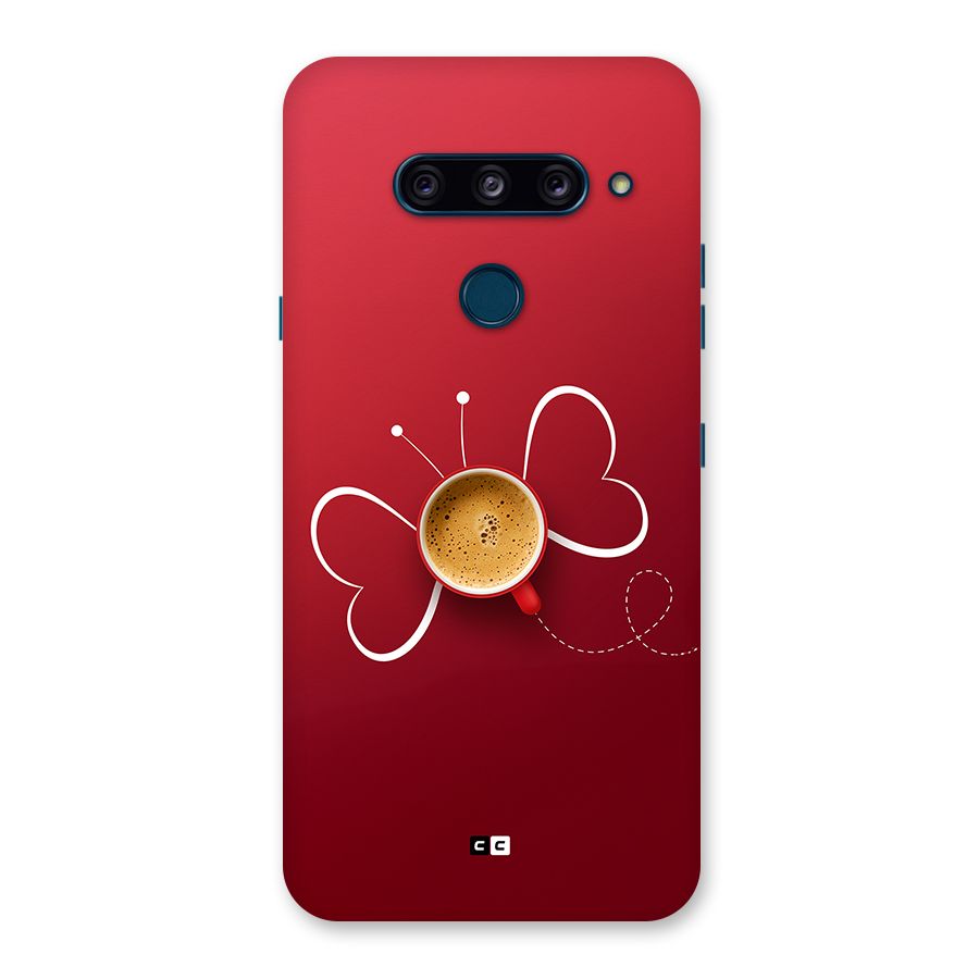 Flying Tea Back Case for LG  V40 ThinQ