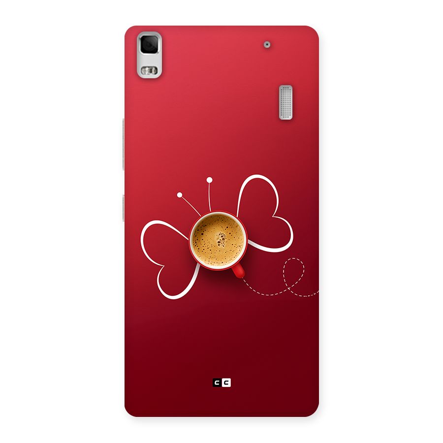 Flying Tea Back Case for Lenovo A7000