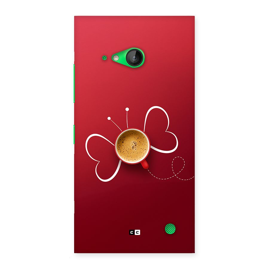 Flying Tea Back Case for Lumia 730