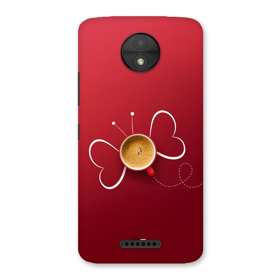 Flying Tea Back Case for Moto C