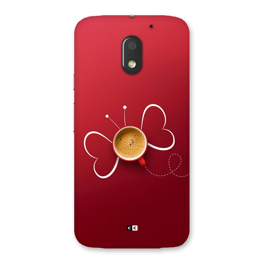 Flying Tea Back Case for Moto E3 Power