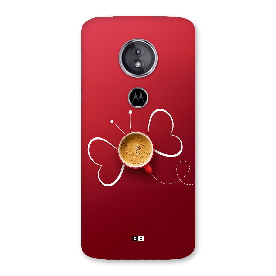 Flying Tea Back Case for Moto E5