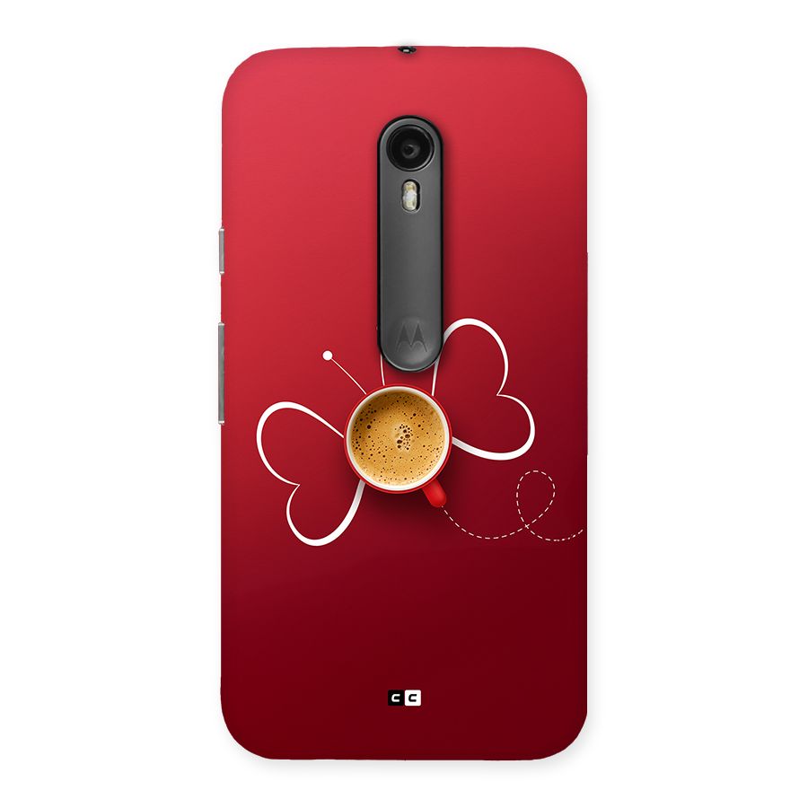 Flying Tea Back Case for Moto G3