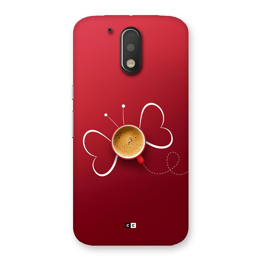 Flying Tea Back Case for Moto G4 Plus