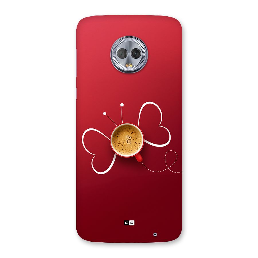 Flying Tea Back Case for Moto G6 Plus
