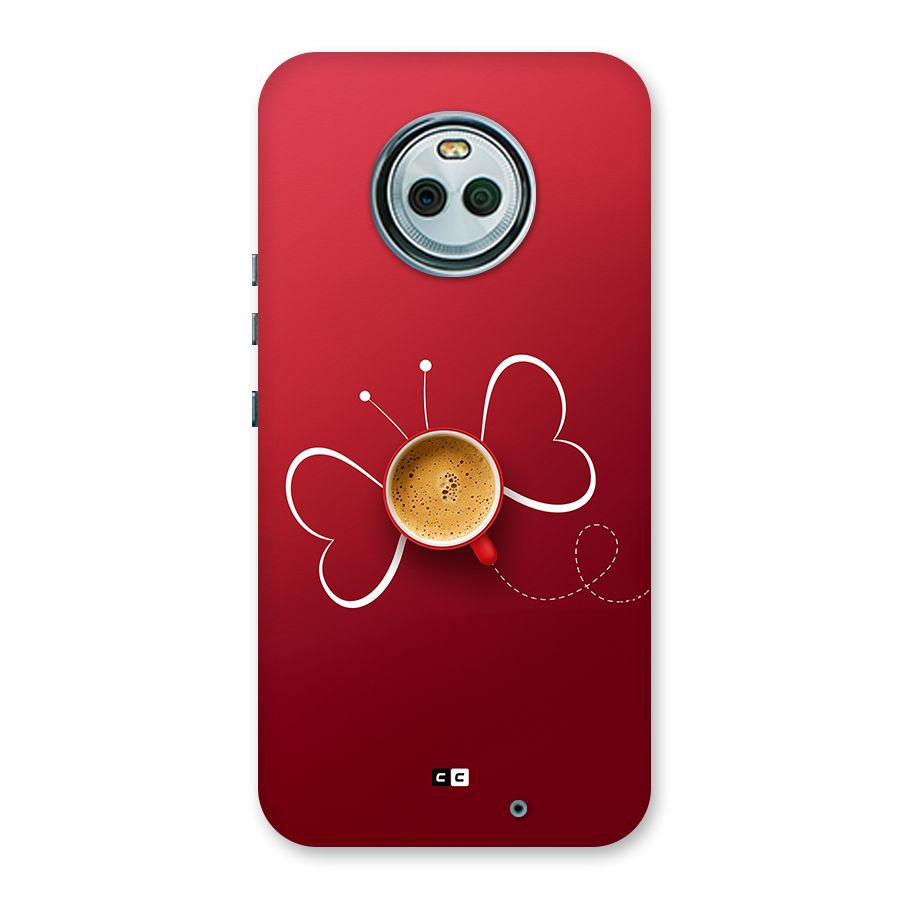 Flying Tea Back Case for Moto X4