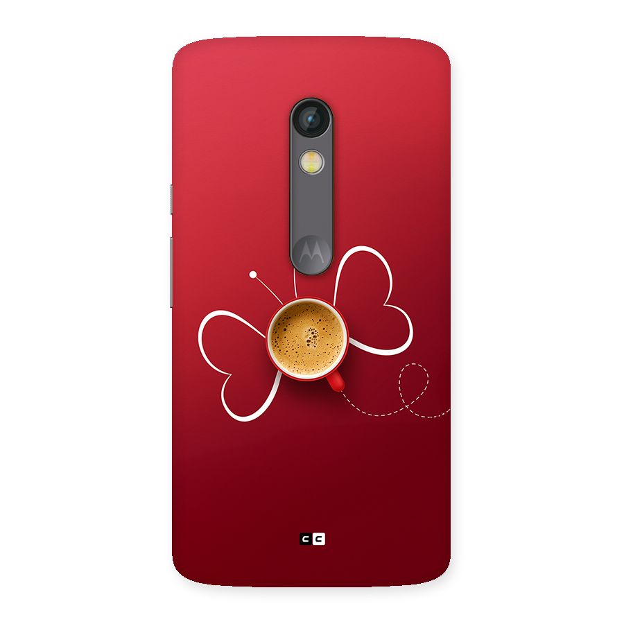 Flying Tea Back Case for Moto X Play