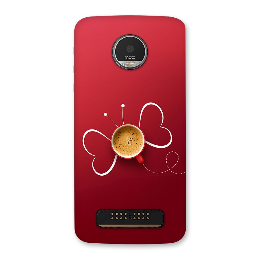 Flying Tea Back Case for Moto Z Play