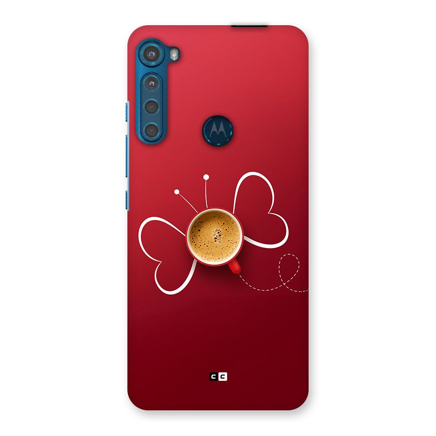 Flying Tea Back Case for Motorola One Fusion Plus