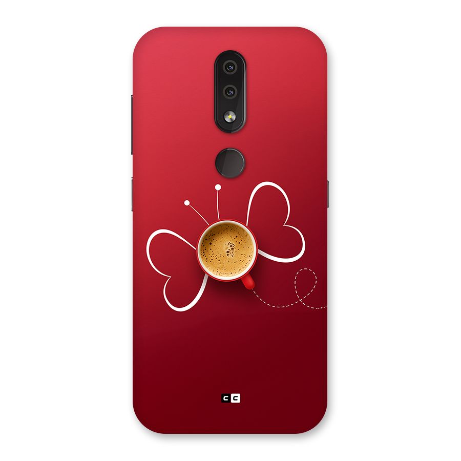 Flying Tea Back Case for Nokia 4.2