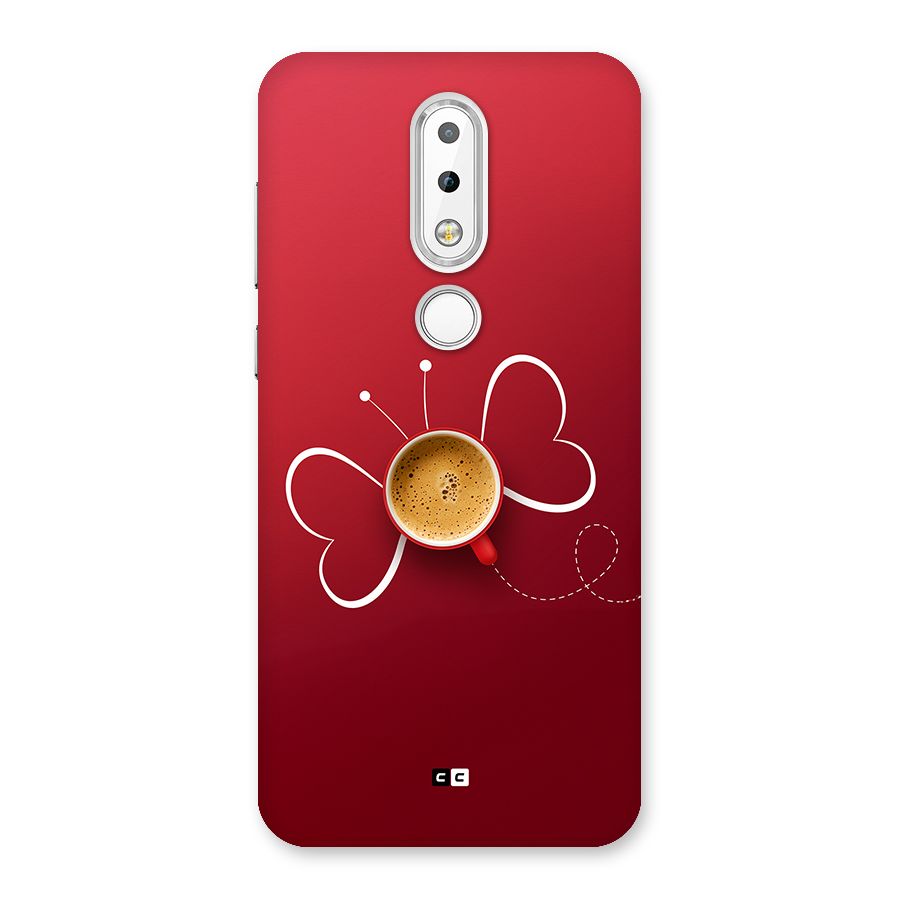 Flying Tea Back Case for Nokia 6.1 Plus