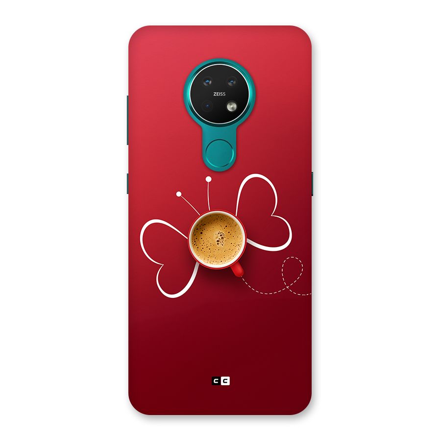 Flying Tea Back Case for Nokia 7.2