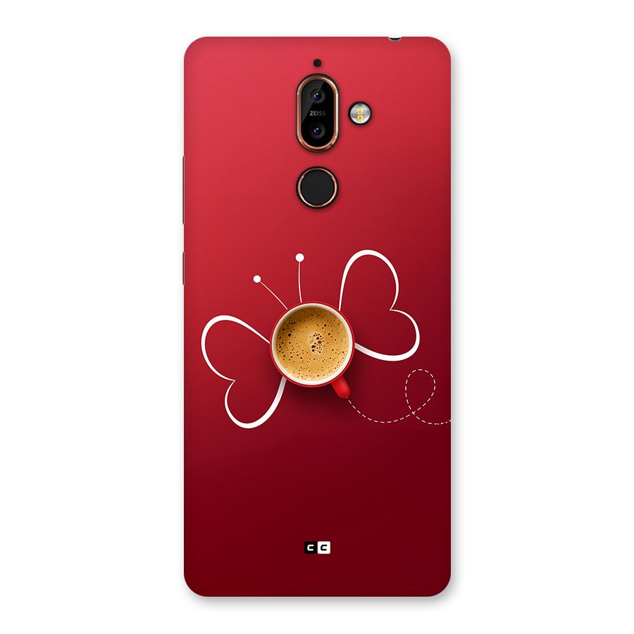 Flying Tea Back Case for Nokia 7 Plus