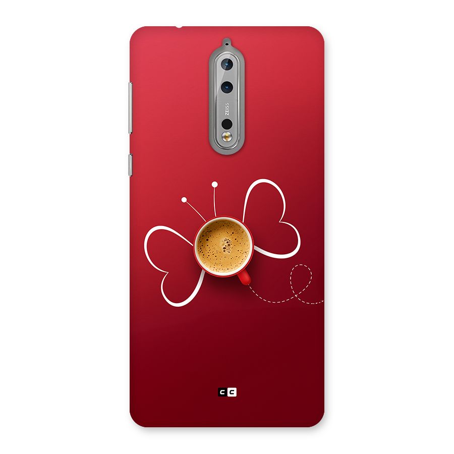 Flying Tea Back Case for Nokia 8