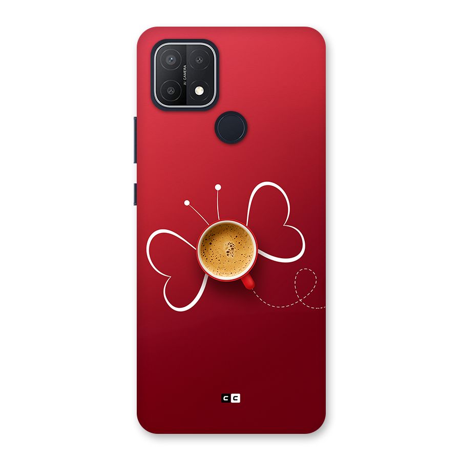 Flying Tea Back Case for Oppo A15s