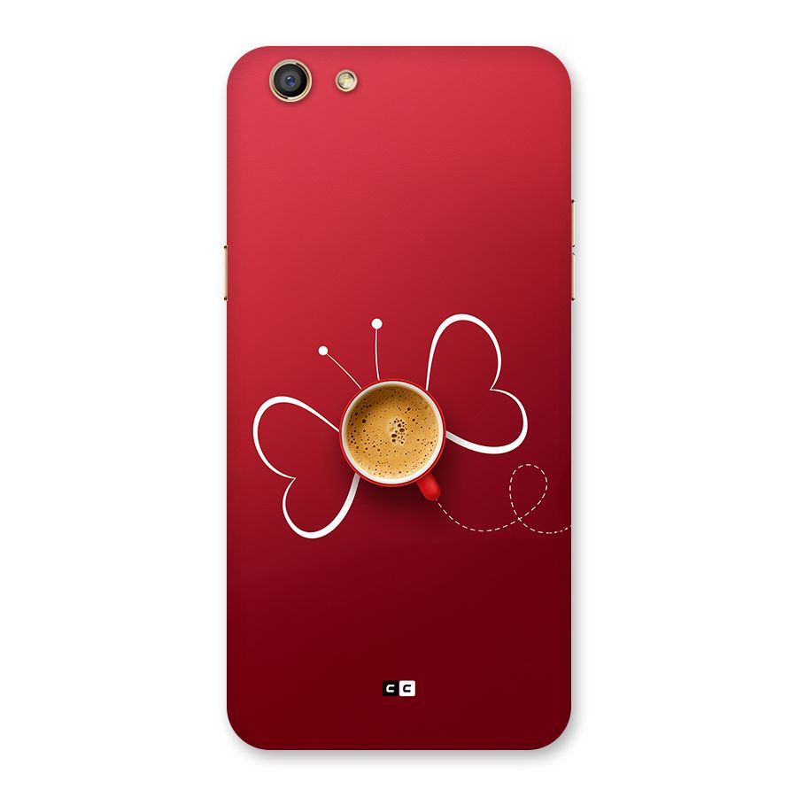 Flying Tea Back Case for Oppo F3