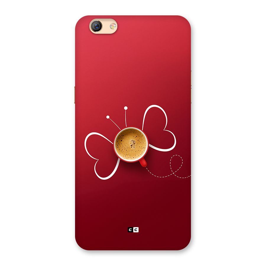 Flying Tea Back Case for Oppo F3 Plus