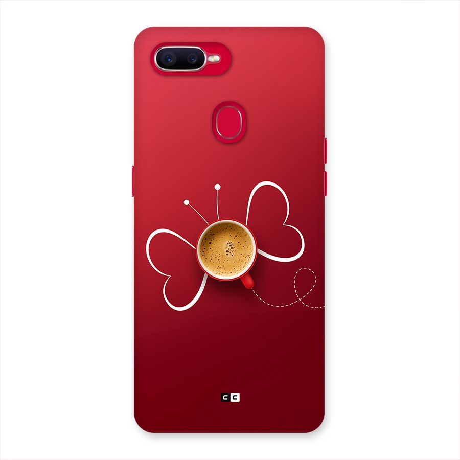 Flying Tea Back Case for Oppo F9 Pro